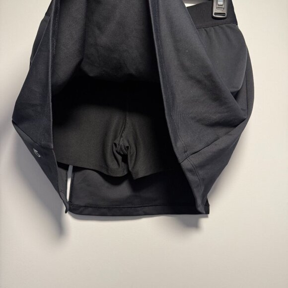 GapFit Eclipse Split-Front Exercise Skort Black Small - Picture 4 of 9